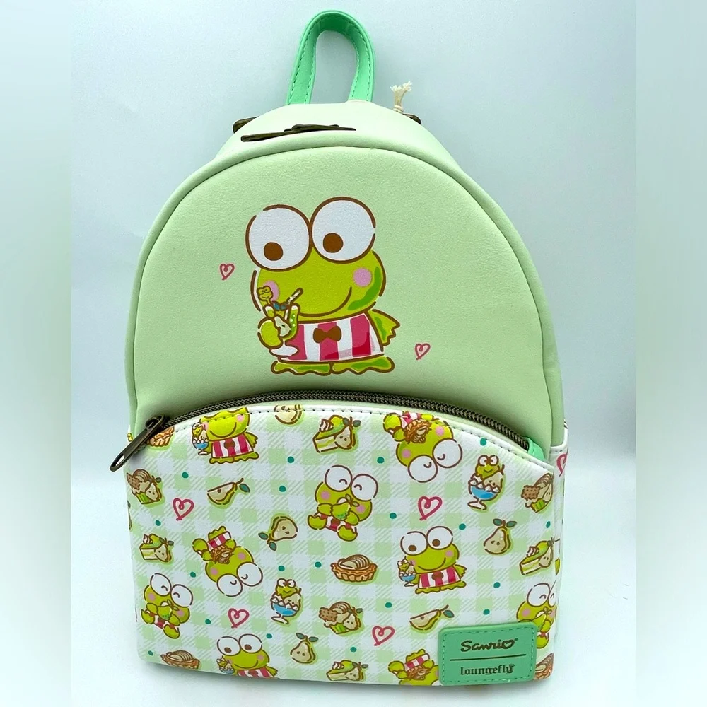 🎉 Host Pick! 🎉 Loungefly Sanrio Keroppi Mini-Backpack NWT